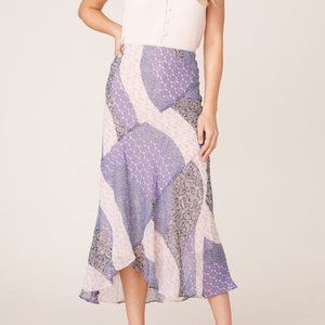 NWT!! BB Dakota | Patch me In Midi Skirt